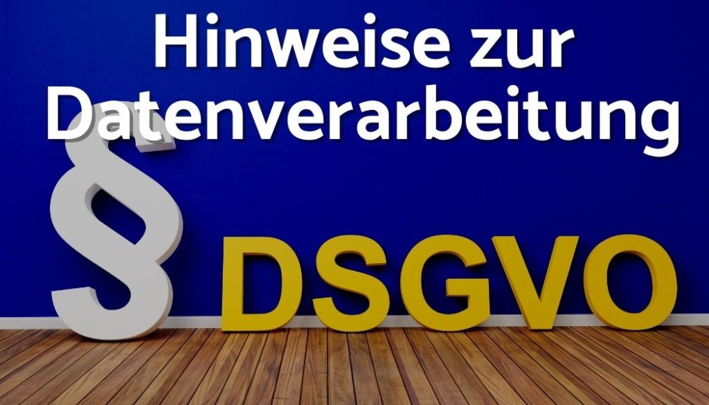 Hinweise zur Datenverarbeitung